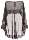 Alberta Ferretti Chiffon Scarf