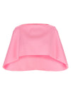 Alberta Ferretti Cropped Mantle