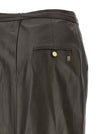 Alberta Ferretti Leather Skirt