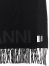Ganni Maxi Logo Scarf