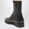 Our Legacy Camion boot in Italian leather, Deep Americano