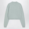 Acne Studios Faded mint wool v-neck sweater