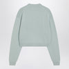 Acne Studios Faded mint wool v-neck sweater