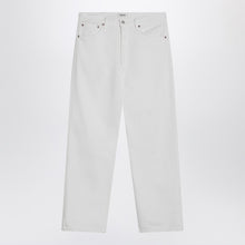  AGOLDE White jeans in regenerated denim