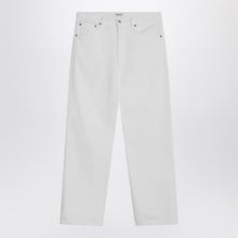  AGOLDE White jeans in regenerated denim