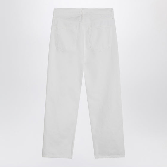 AGOLDE White jeans in regenerated denim