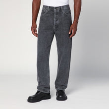  AGOLDE Washed-effect grey jeans