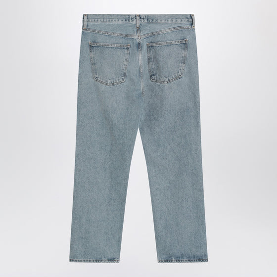 AGOLDE Light blue jeans in regenerated denim