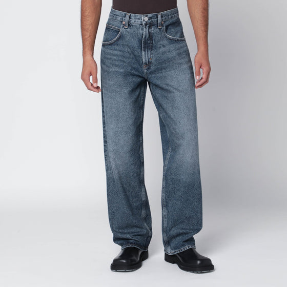 AGOLDE Wide dark vintage indigo Fusion jeans