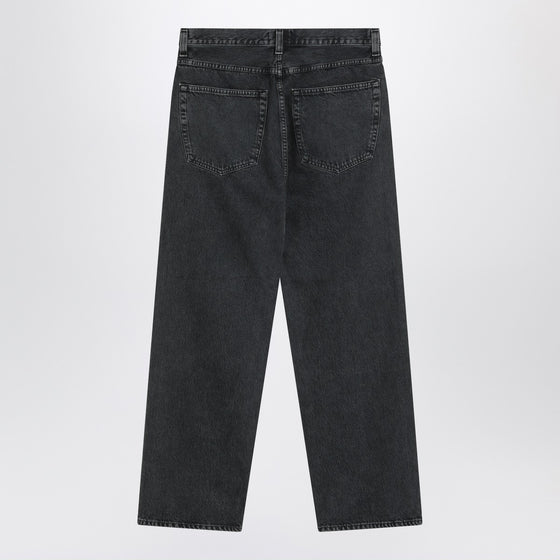 AGOLDE Gray jeans in regenerated denim