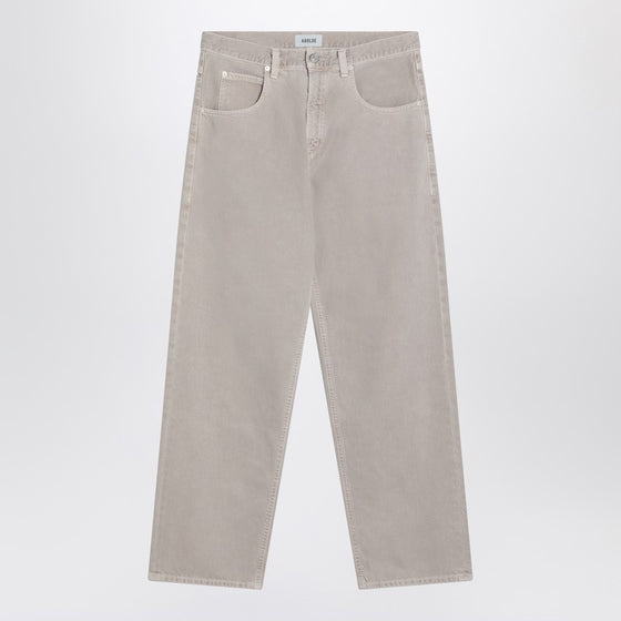 AGOLDE Beige jeans in regenerated denim