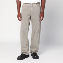  AGOLDE Beige jeans in regenerated denim