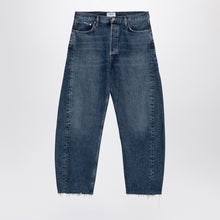  AGOLDE Blue balloon jeans in organic denim
