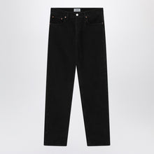  AGOLDE Black jeans in regenerated denim
