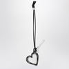 GANNI Heart-shaped mirror Bou black