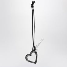  GANNI Heart-shaped mirror Bou black