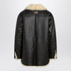 Acne Studios Shearling shirt jacket coffe brown