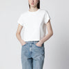 AGOLDE White cotton crew-neck T-shirt