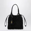 Moschino Basket Net black nappa bag
