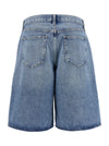 Agolde Baggy V-short Bermuda Shorts