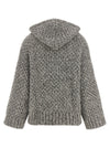 Peserico Zipped Hooded Cardigan