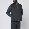 Lardini Grey wool zip gilet