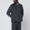 Lardini Grey wool zip gilet