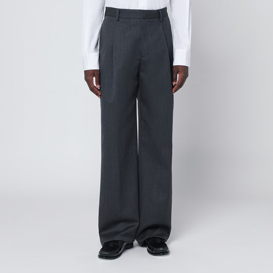 Lardini Wide grey trousers