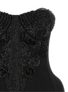 Elisabetta Franchi Crystal Corset Dress