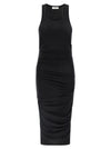 Elisabetta Franchi Logo Embroidery Dress