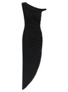 Elisabetta Franchi Jewel Shoulder Dress