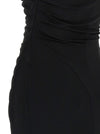 Elisabetta Franchi Jewel Shoulder Dress