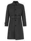 Lardini Virgin Wool Trench Coat