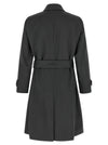 Lardini Virgin Wool Trench Coat
