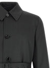 Lardini Virgin Wool Trench Coat