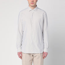  XACUS White/beige cotton shirt