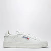 AUTRY Dallas Low leather sneakers in white