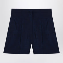  Sportmax Blue wool-blend shorts