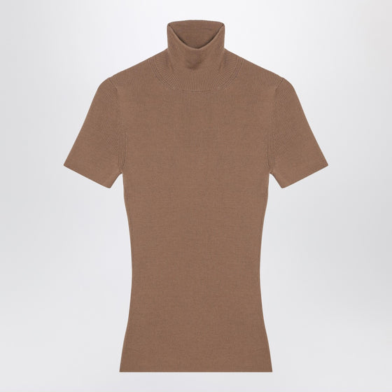 Max Mara Camel wool turtleneck