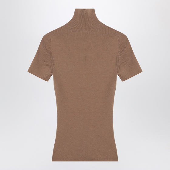 Max Mara Camel wool turtleneck