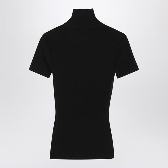 Max Mara Black wool turtleneck