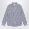 MC2 Saint Barth Striped Agnes shirt with Snoopy print
