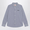 MC2 Saint Barth Striped Agnes shirt with Snoopy print