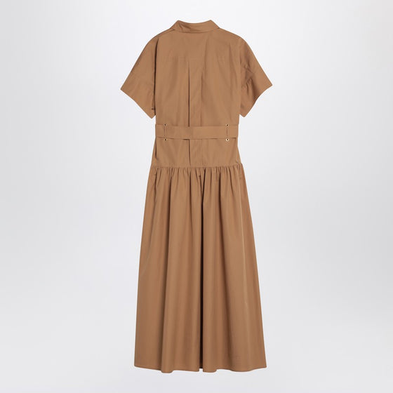 Max Mara Caramel-coloured shirt dress