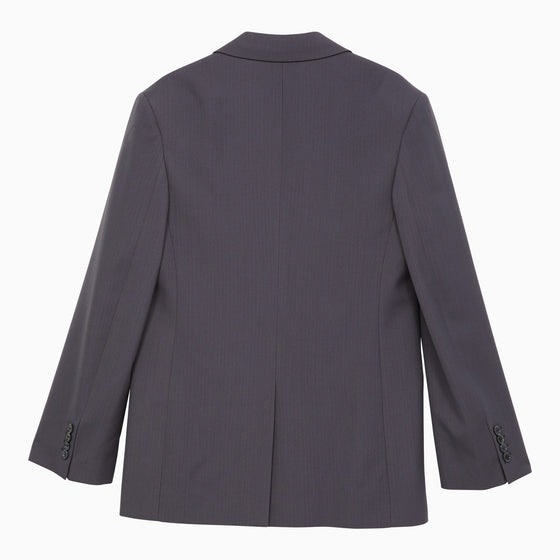 Acne Studios Blue single-breasted jacket in wool blend