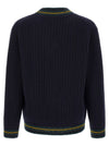 Lacoste Blue V-neck Sweater