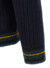 Lacoste Blue V-neck Sweater