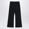 Acne Studios Navy blue pinstripe trousers