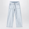 Acne Studios Denim trousers with matching adjustable belt