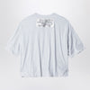Acne Studios Gathered logo T-shirt Grey Melange